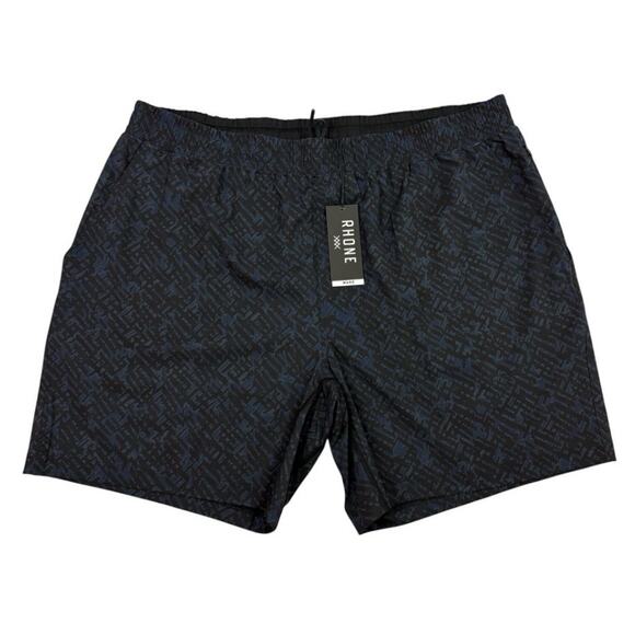 Rhone Mako Shorts Mens XXL Camo 7” Unlined Workout Training Gym Athletic NEW - Picture 1 of 16